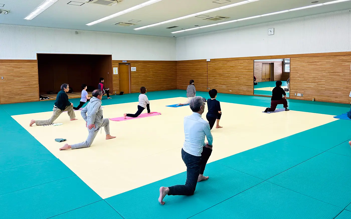 貯筋体操プログラムのエクササイズ内容