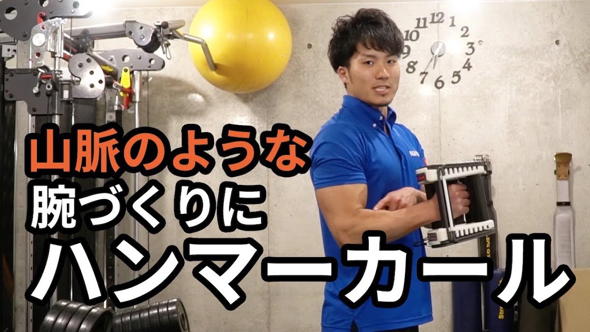 ハンマーカール【腕橈骨筋&上腕筋づくりに】 | Shibuya Fitness Sharez