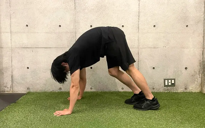 ふくらはぎのストレッチ
