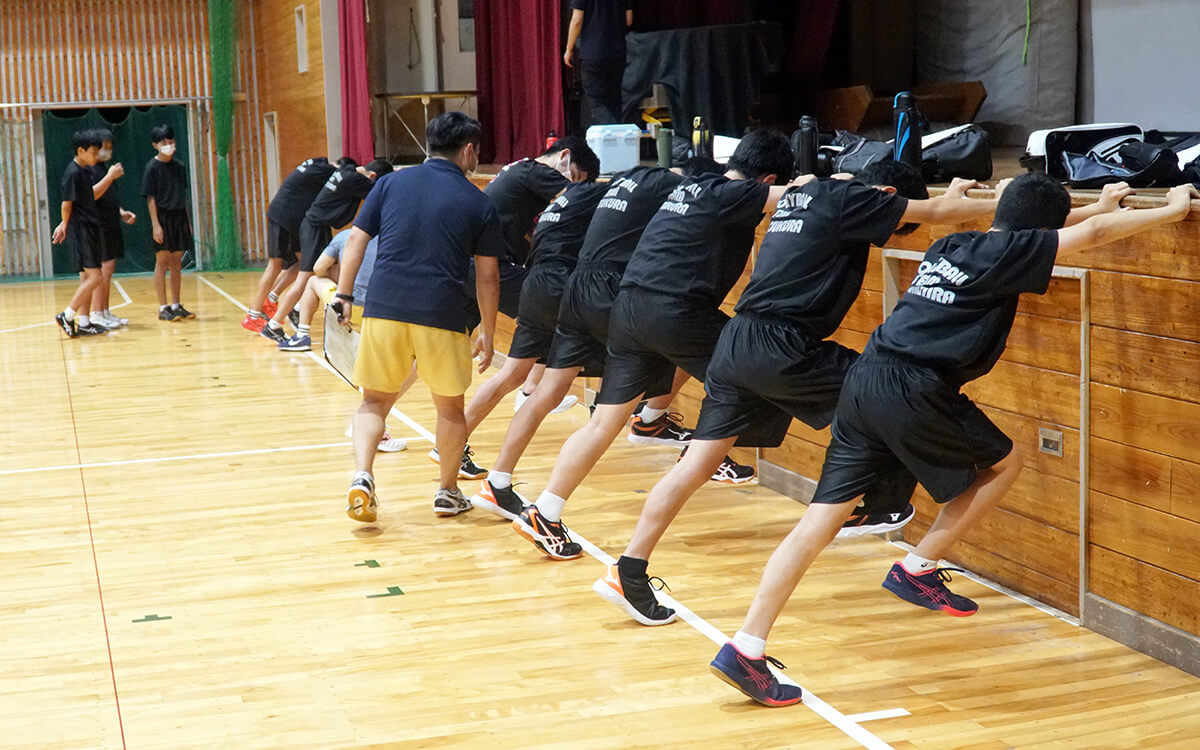 中学生バレーボール選手向け瞬発力アップセミナー開催【岐阜県高山市立