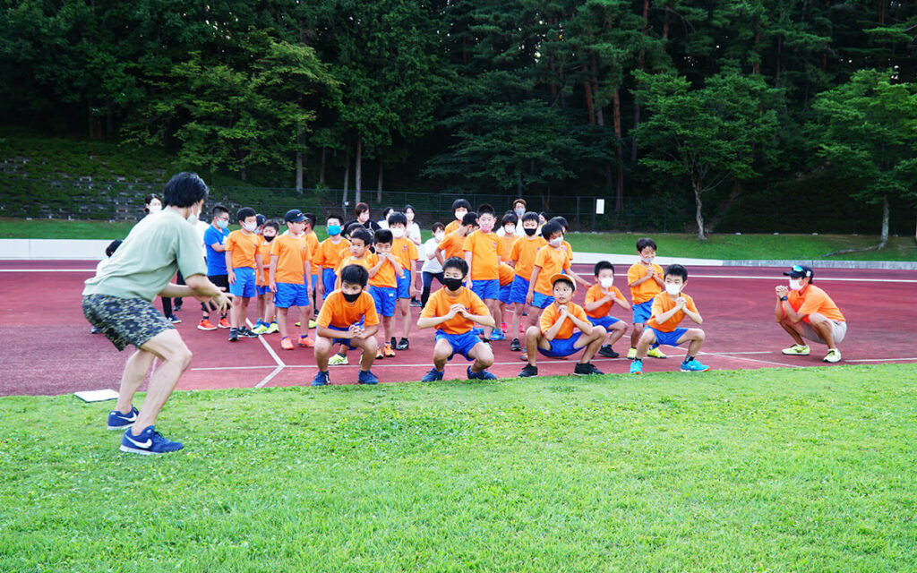 小学生向け陸上競技のトレーニングセミナー開催【国府ジュニア