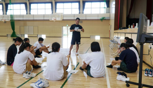 高校女子バスケットボール選手向けフィジカルテスト開催【岐阜県立飛騨高山高等学校】（2023年9月1日、9月8日）