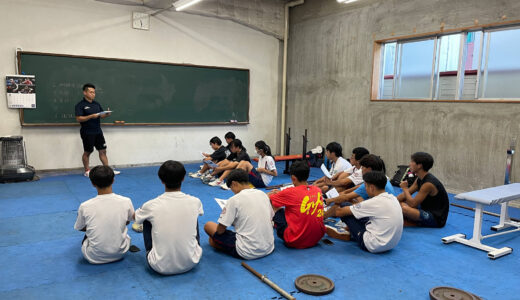 高校陸上選手向け食事管理セミナー開催【高山西高等学校】（2023年8月29日）