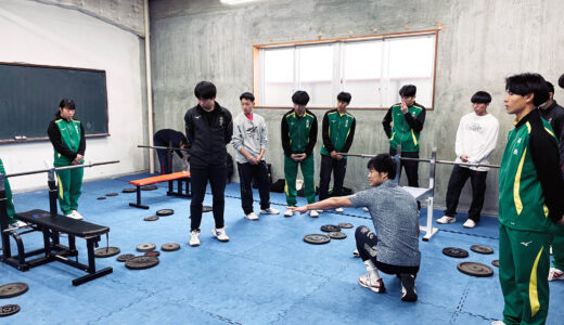 高校陸上選手向けウエイトトレーニング指導【高山西高等学校】（2024年3月5日）