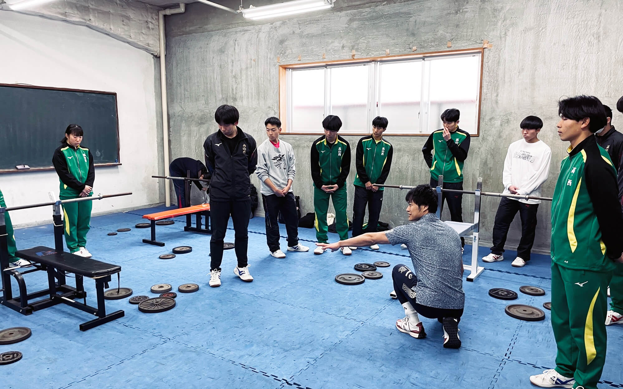 高校陸上選手向けウエイトトレーニング指導【高山西高等学校】（2024年