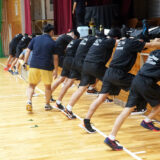 中学生バレーボール選手向け瞬発力アップセミナー開催【岐阜県高山市立松倉中学校】（2022年8月5日）