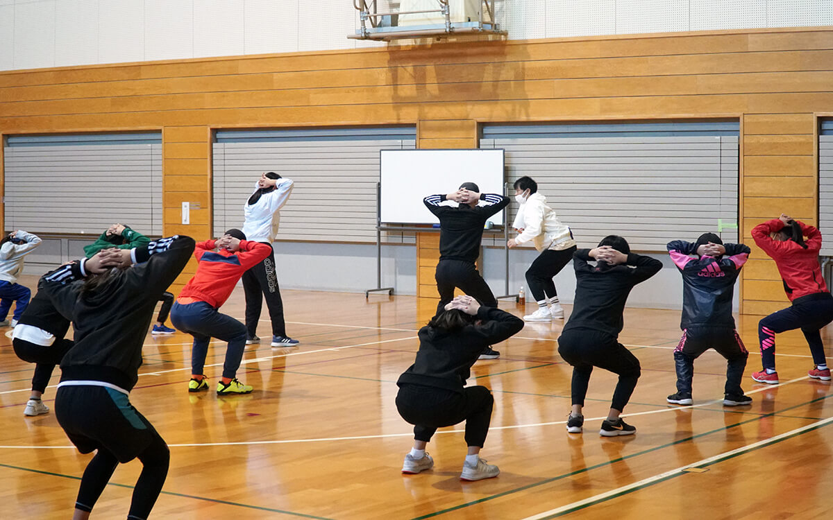 スクワットの動作説明と実践